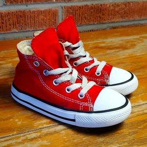 Converse Chuck Taylor All Star Hi Sneaker - Toddler - Red - Size 9